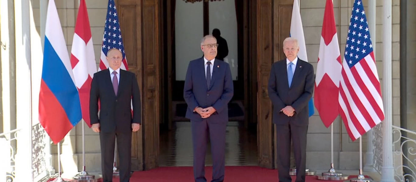 Γενεύη: Ξεκίνησε η διάσκεψη κορυφής Β.Πούτιν-Τ.Μπάιντεν